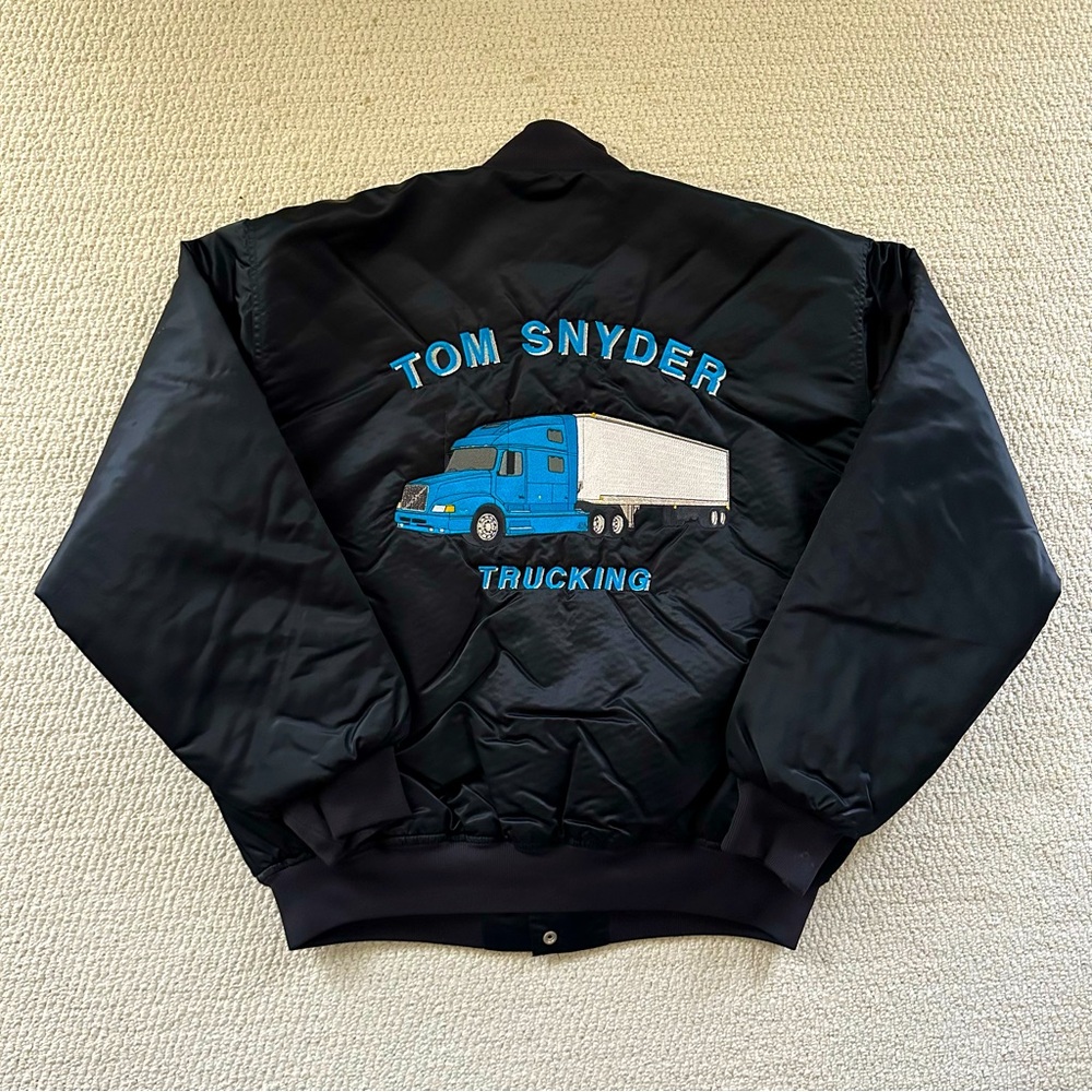 Vintage Nylon Bomber Jacket